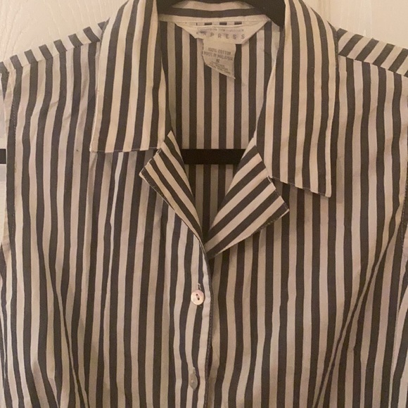 Cropped striped top - Picture 2 of 3